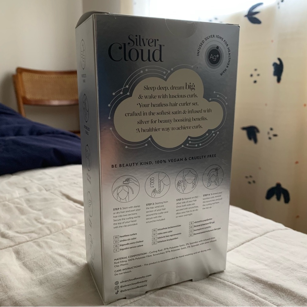 Silver Cloud Heatless Curler Set - image 7